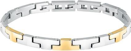 Trussardi Luxury Steel Bicolor T-Logo Bracelet TJAXC16