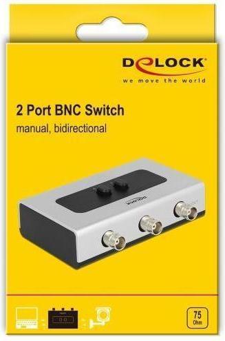 Produktbild Delock 2Port BNC Switchbox