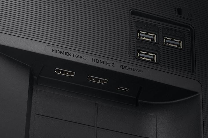 Actual product image Samsung LS32AM700URXEN (3840 x 2160 Pixels, 32")
