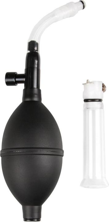 Actual product image Bijoux Indiscrets Clitoral Pumping System with Detachable Acrylic Cylinder