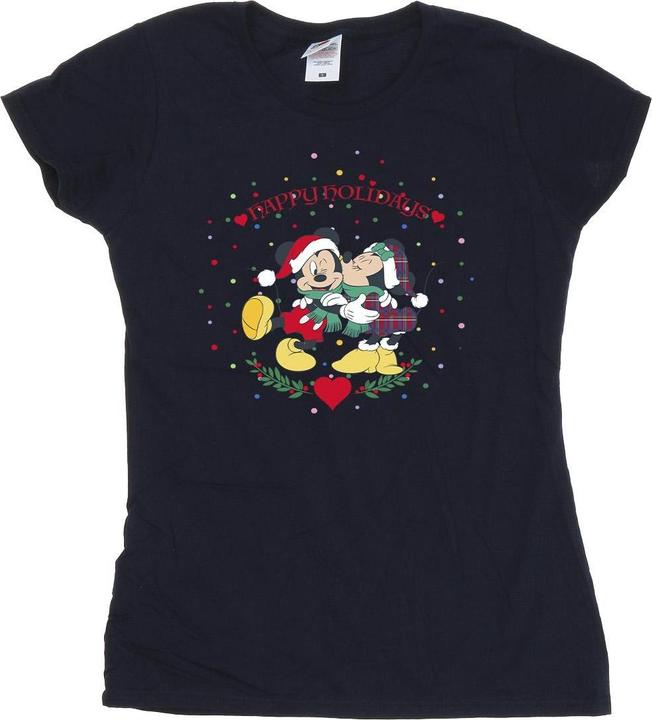 Disney Mickey Mouse Mickey Minnie Christmas TShirt (L)