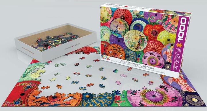 Produktbild Eurographics Asiatische Ölpapierschirme (1000 Teile)