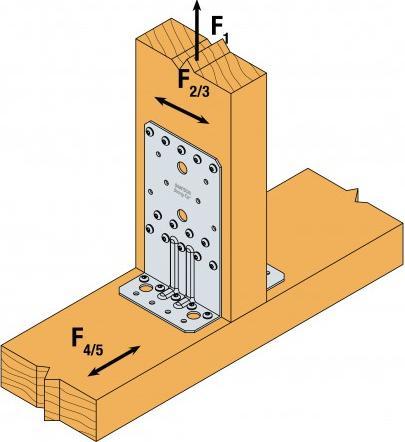 Image du produit Simpson Sst Connecteur en bois (Connecteur coudé, 20 pcs)