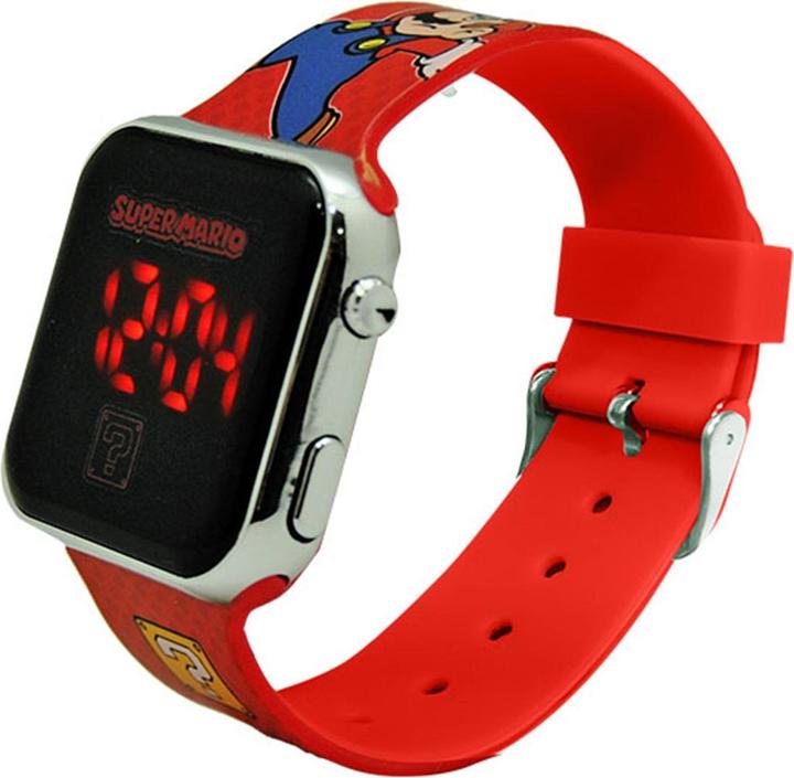 Actual product image Disney Mario LED Watch GSM4107