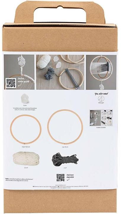 Image du produit Creativ Company Kit d'artisanat - Macramé - Appareil mobile(977741)