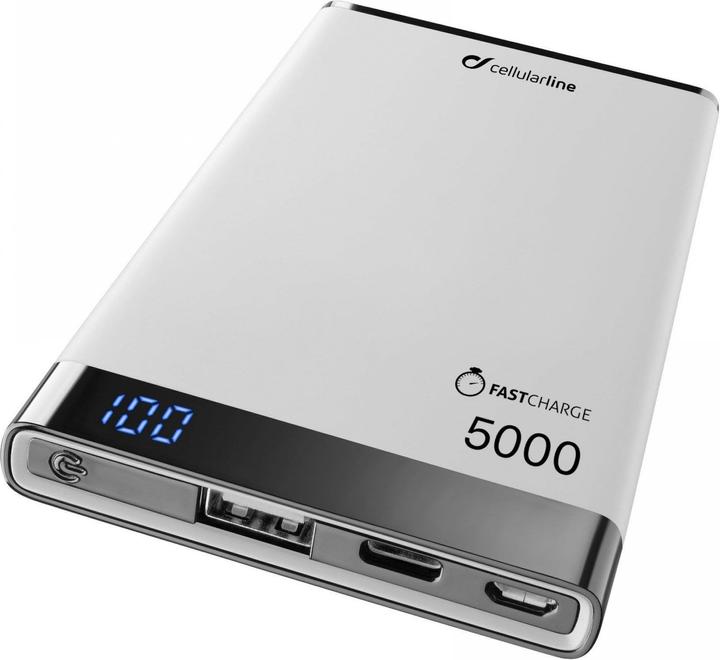 Actual product image Cellularline Freepower Manta S (5000 mAh, 10 W, 18.50 Wh)
