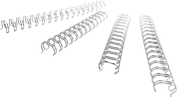 Image du produit GBC Fil de reliure 14mm, 34 anneaux, argent, 100 pcs.
