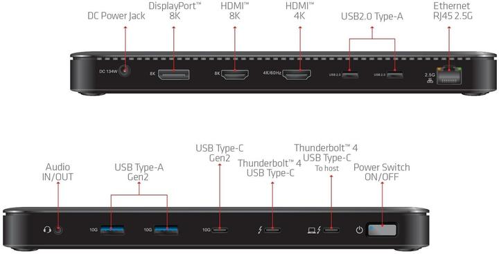 Actual product image Club 3D CSV-1582 (Thunderbolt, 11 Ports)