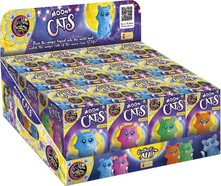 Actual product image Lisciani The Moon Academy Magic Cats Collection Display 12