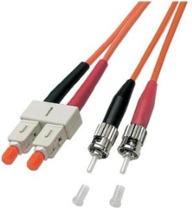 Produktbild Good Connections LWL-Kabel, 2 m, Duplex OM2 (Multimode, 50/125) ST/SC (CAT7, 2 m)
