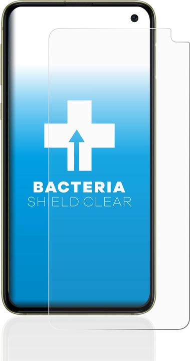 Produktbild upscreen Schutzfolie Displayschutz Displayschutzfolie Folie Klar antibakteriell (1 Stück, Samsung Galaxy S10e)