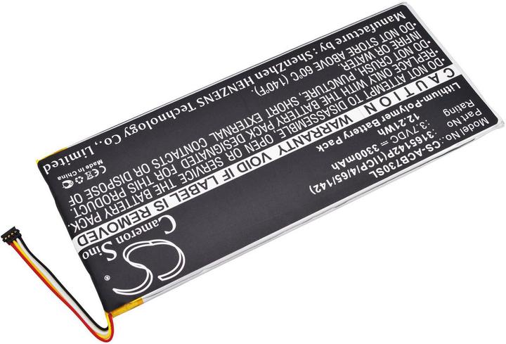 Produktbild CoreParts Battery for Acer Mobile (3300 mAh)
