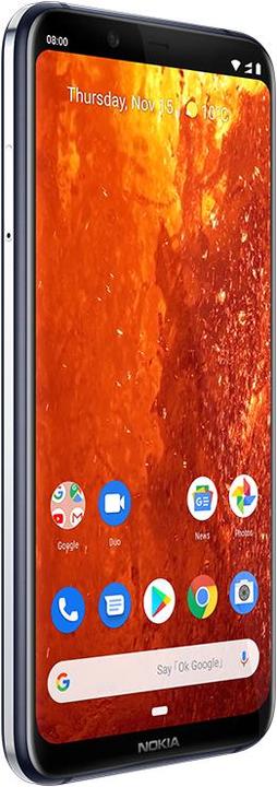 Actual product image Nokia 8.1 (64 GB, Blue, 6.18", Hybrid Dual SIM, 13 Mpx, 4G)