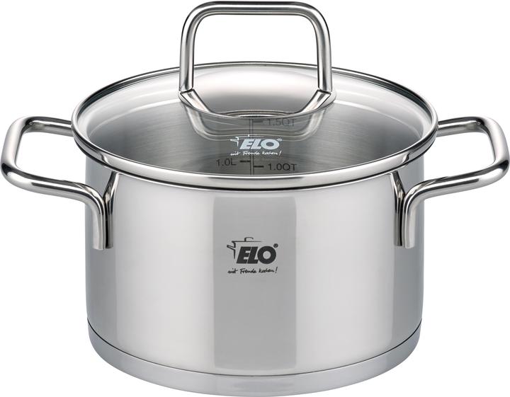 Immagine prodotto ELO Stahlwaren Pentole da cucina (12 cm, Pentola, Acciaio inossidabile)