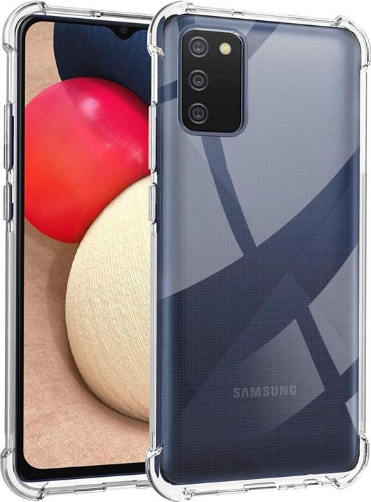 Immagine prodotto Screenguard Samsung Galaxy A02s Custodia Crystal Soft Airbag Bumper (Samsung Galaxy A02s)