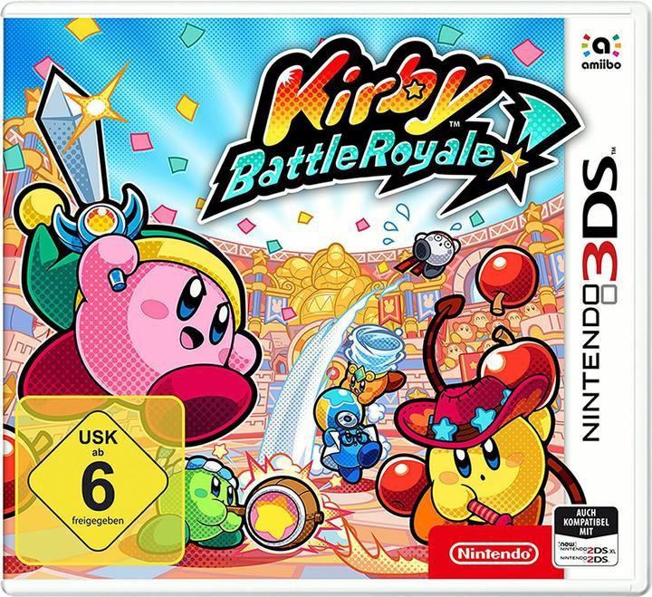 Actual product image Nintendo Kirby Battle Royale (2DS, 3DS, 3DS XL, DE)