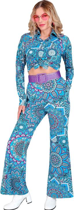 Actual product image Widmann THE 60s FASHION - blue mandala (trousers), L/XL (L)