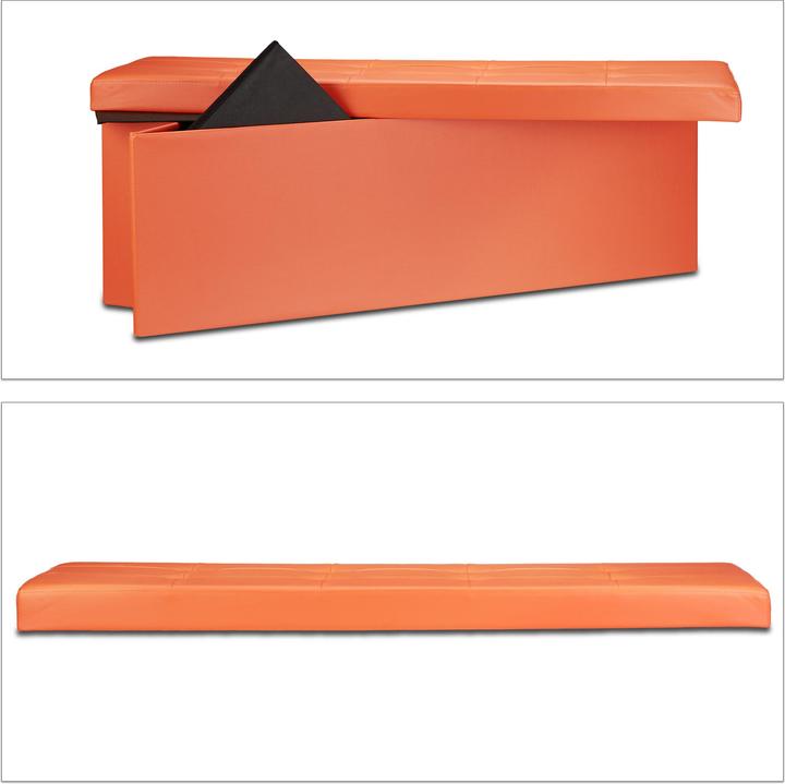 Actual product image Relaxdays Folding Storage Bench (114 cm)