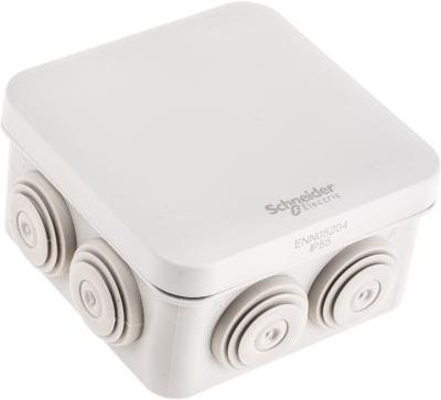 Produktbild Schneider Electric Abzweigdose mit Klemmblock 80x80x45mm