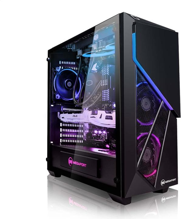 Produktbild Megaport Gaming PC Intel i9 • GeForce RTX 3080 Ti 12GB • 32GB RAM (Intel Core i9-11900F, 32 GB, 2000 GB)