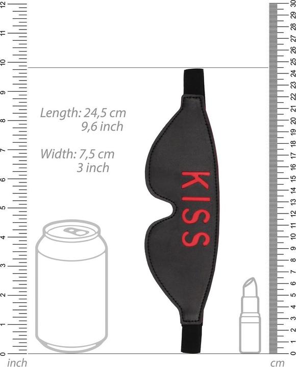Actual product image Ouch! Blindfold - KISS