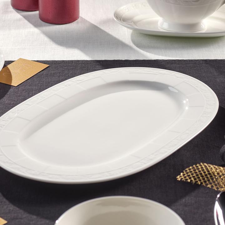 Produktbild Villeroy & Boch Platte oval White Pearl