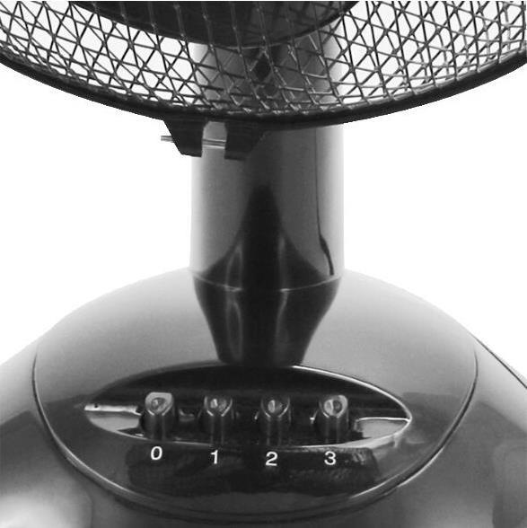 Produktbild Emerio FN-122397.1 STANDING FAN 40CM, 3 BLADES, 3 SPEED SETTINGS, BLACK (FN-122397) (68.70 dB)