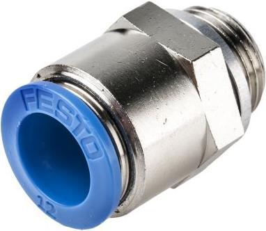Produktbild Festo Push-in Fitting, Male G3/8, 12mm