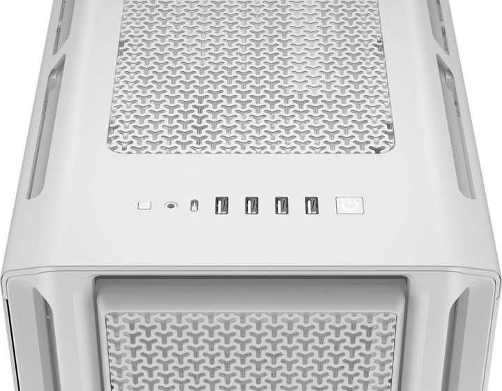Actual product image Corsair Geh Midi 5000T (Tempered Glass) White (mATX, E-ATX, Mini-ITX, ATX)