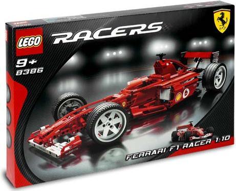 Produktbild LEGO Racers Ferrari F1 Racer 1:10