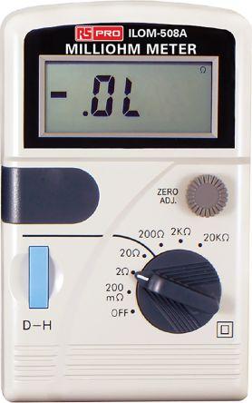 Produktbild Rs Pro Milliohm meter