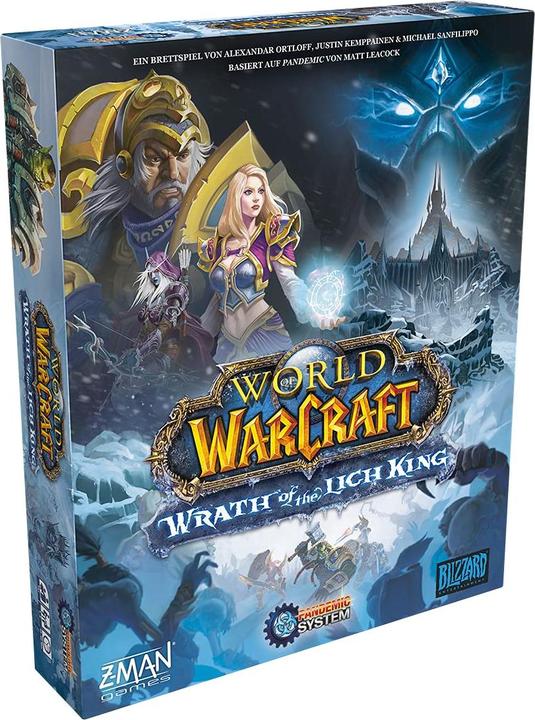 Z-Man Games ZMND0021 - World of Warcraft : Wrath of the Lich King - 1-5 Spieler, ab 14 (DE-Ausgabe) (Allemand)