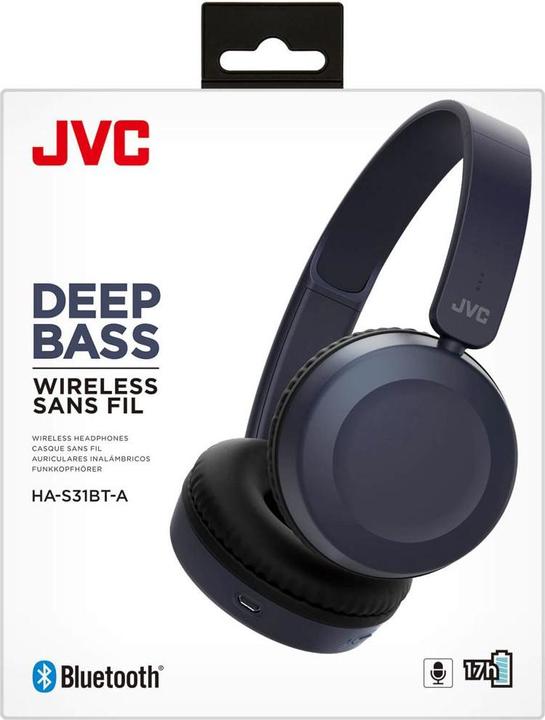 Immagine prodotto JVC HA-S31BT-H (17 h, Cablato)