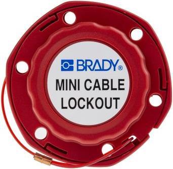 Brady Mini Cable Lockout with nylon cable