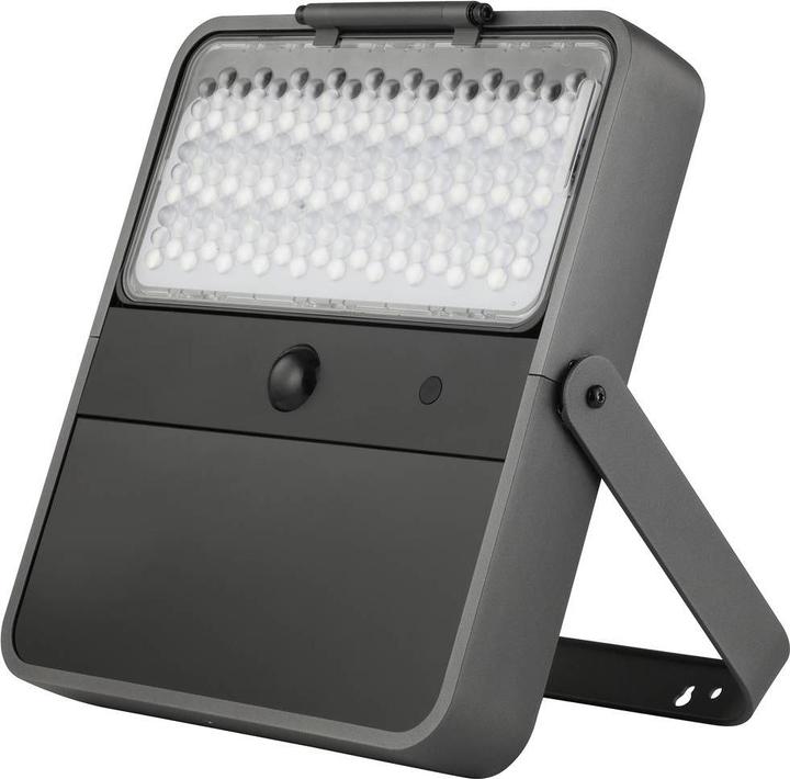 Actual product image Sygonix Solar Outdoor Wall Light SY-5275988 SMD LED 30W Neutral White Black (3000 lm, IP65)