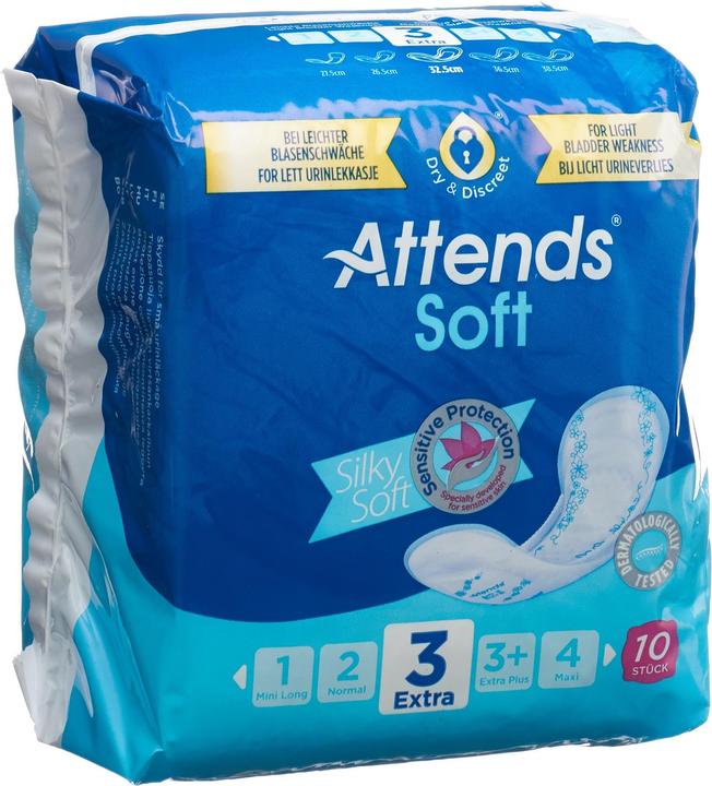 Attends Soft 3 Extra Einlagen (10 x, Large)