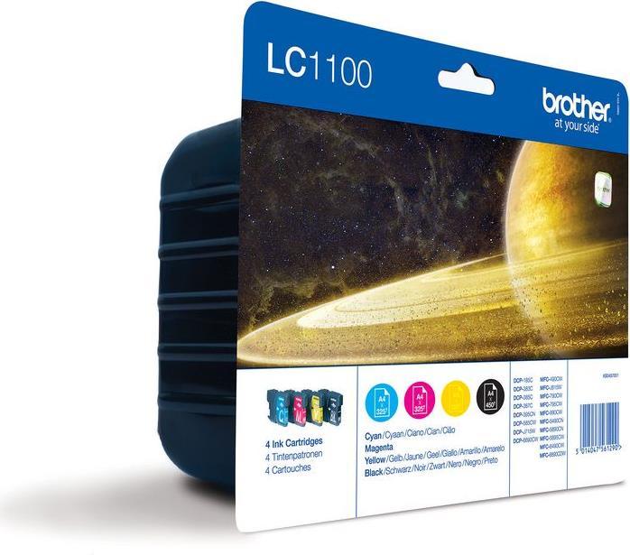 Produktbild Brother LC-1100VALBP Value Pack (M, C, Y, BK)