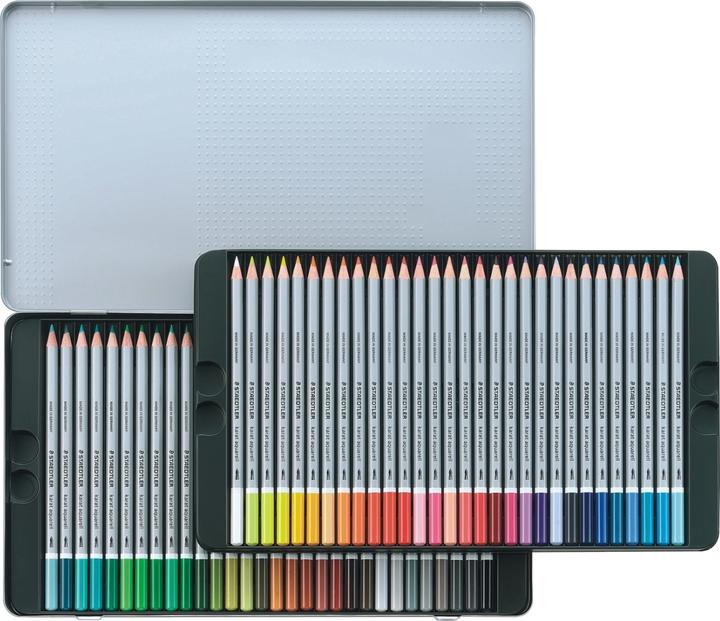 Actual product image Staedtler karat aquarell 125 Watercolour pencils (60 x)