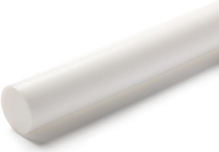 Produktbild Rs Pro Halbzeug Rundstab PTFE weiss 15mm 1m