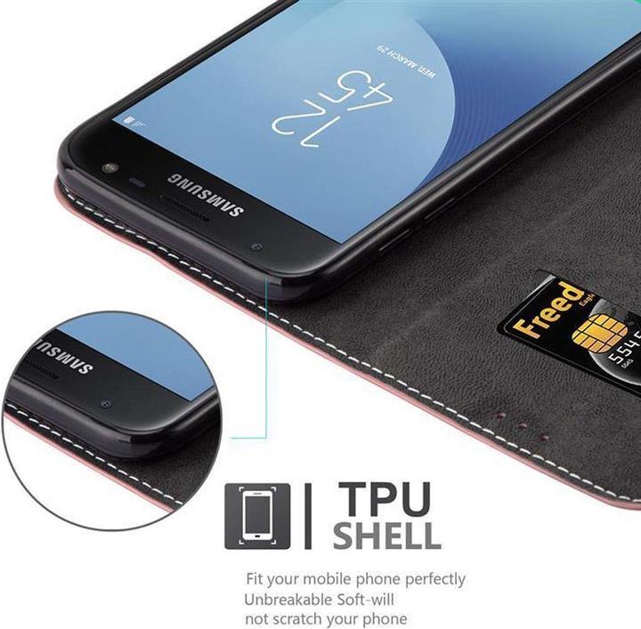 Actual product image Cadorabo Book X Wallet Cover (Samsung Galaxy J7 2017)