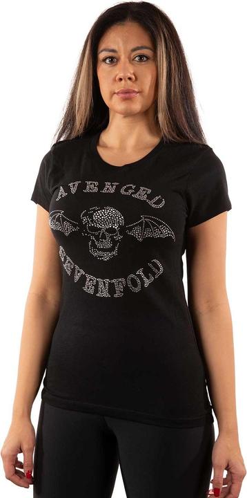 Immagine prodotto Avenged Sevenfold Death Bat Maglietta Diamante Donna (S)