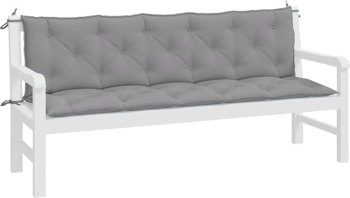 Produktbild VidaXL Gartenbank-Auflagen 2 Stk. O x ford-Gewebe (180 x 50 x 7 cm)