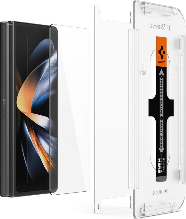 Image du produit Spigen Screen Protector GLAS.tR Full Cover Glass + Hinge Film (1 pièce(s), Samsung Galaxy Z Fold4)
