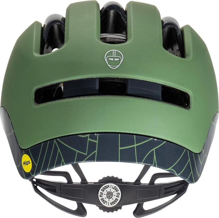 Actual product image Nutcase Vio Adventure MIPS helmet, Bahous Green, L/XL | 59-62cm (59 - 62 cm)