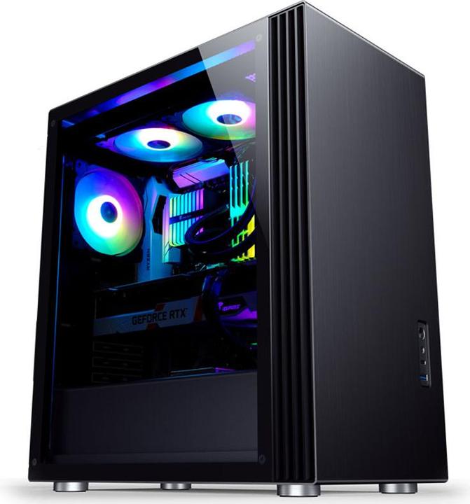 Actual product image Jonsbo U6 Window Midi Tower, Tempered Glass (ATX, mATX, Mini-ITX)
