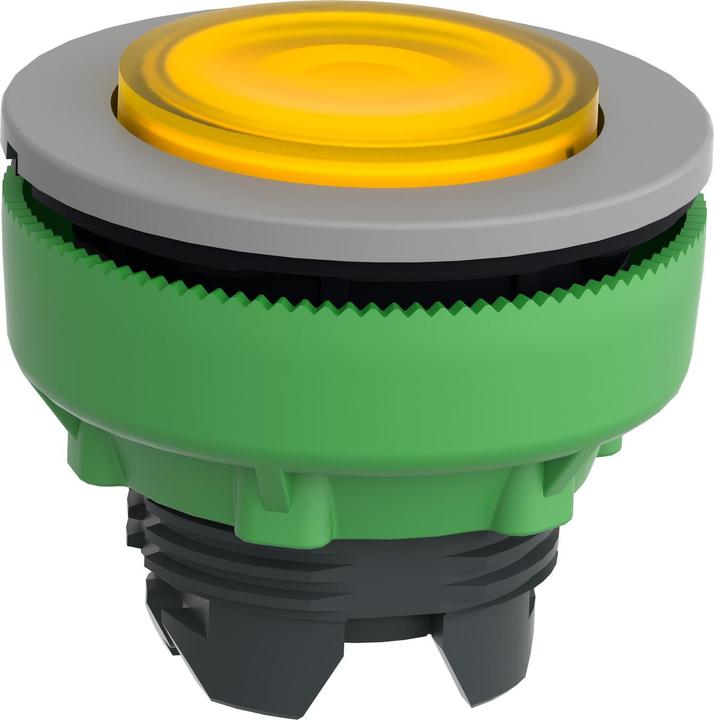 Actual product image Schneider Electric Illuminated pushbutton, front, protruding, ZB5FW183C0