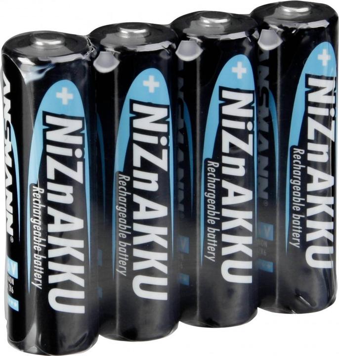 Ansmann NiZN Akku (4 pcs., AA, 1500 mAh)