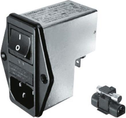 Produktbild Schurter IEC Filter Einbaustecker FKH-50-0001 (Kondensator)