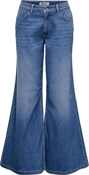 Produktbild Only ONLCALIFORNIA Mittlere Taille Weiter Beinschnitt Jeans Jeans mit weitem Bein (W25/L30)