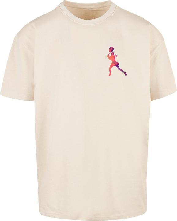 Image du produit Merchcode Silhouette de femme tennis - Tee surdimensionné lourd - 116317 (S)